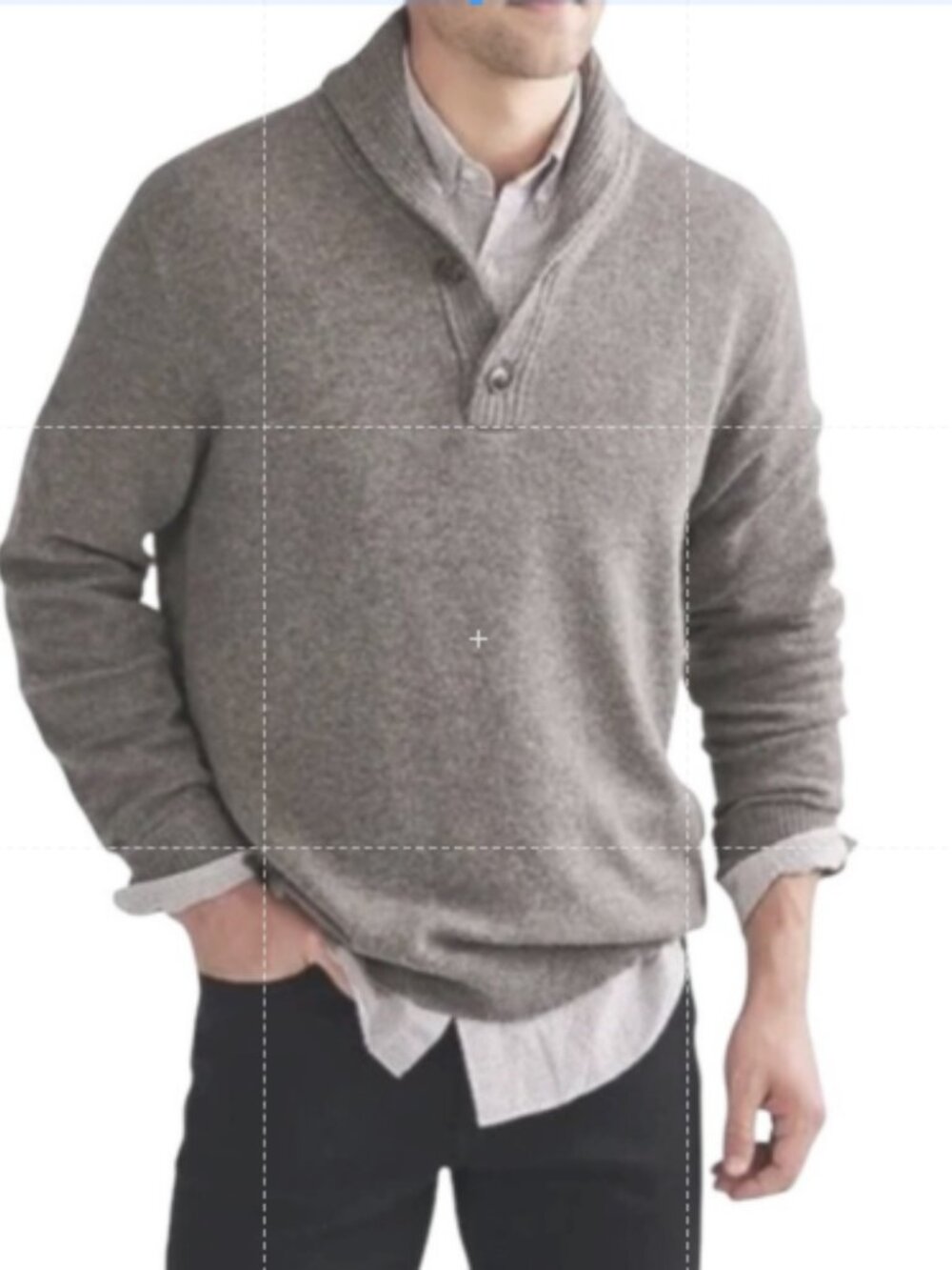 J CREW Marled Lambswool Sweater Men Sz S Gray Cozy Timeless Versatile Streetwear